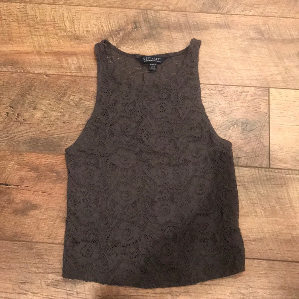 American Eagle Lace Crop Top
